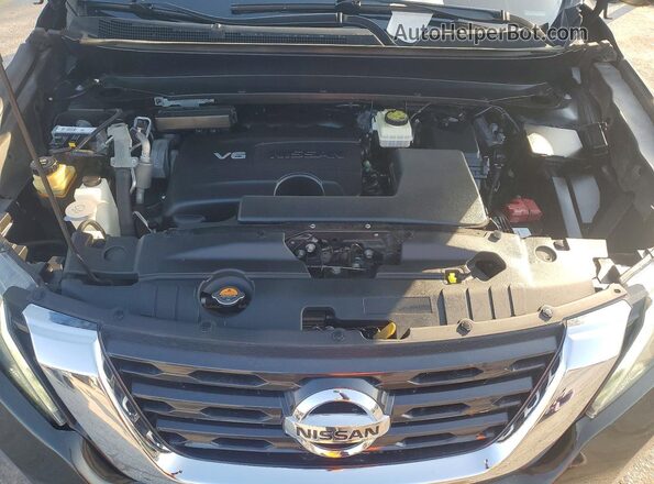 5N1DR2MN9HC686652 2017 NISSAN PATHFINDER Зеленый Вид задней части салона