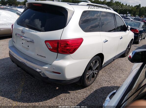 5N1DR2MN9HC902175 2017 NISSAN PATHFINDER White Задня права чверть