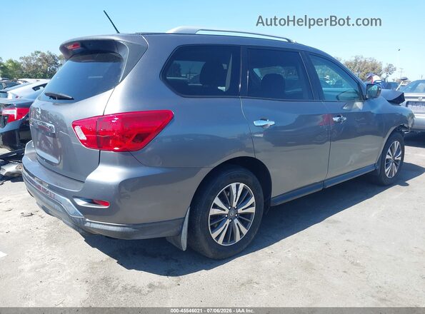 5N1DR2MN9JC627221 2018 NISSAN PATHFINDER Серый Задняя правая четверть