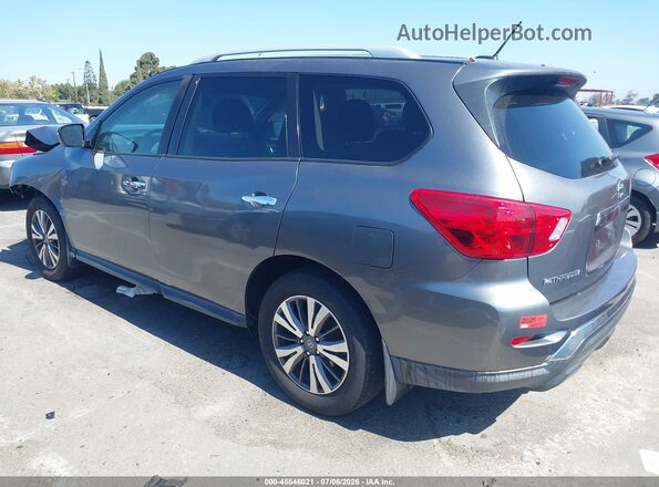 5N1DR2MN9JC627221 2018 NISSAN PATHFINDER Серый Задняя левая четверть