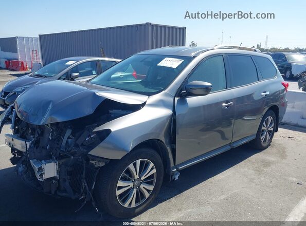 5N1DR2MN9JC627221 2018 NISSAN PATHFINDER Серый 