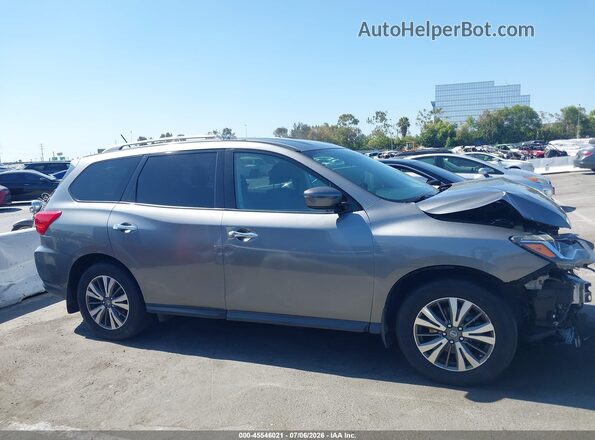 5N1DR2MN9JC627221 2018 NISSAN PATHFINDER Серый Панорамный вид салона 360°