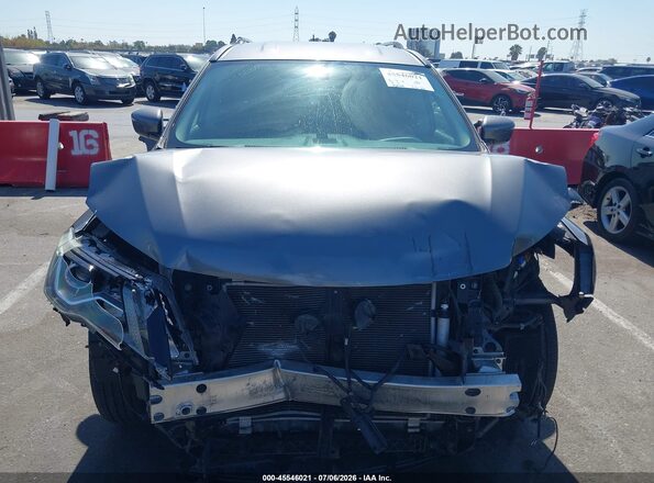 5N1DR2MN9JC627221 2018 NISSAN PATHFINDER Серый Вид задней части салона