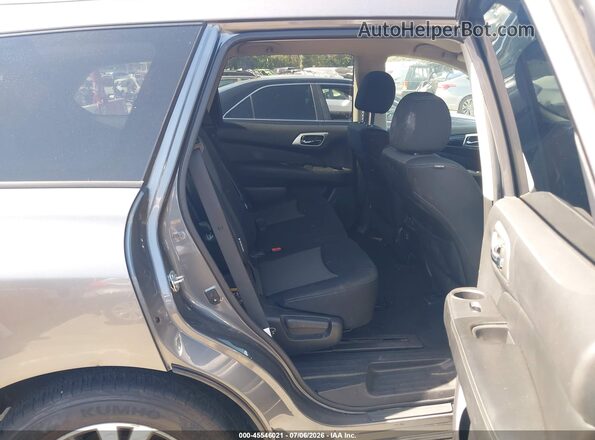 5N1DR2MN9JC627221 2018 NISSAN PATHFINDER Серый Вид наклейки с VIN-кодом