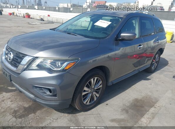 5N1DR2MN9JC654404 2018 NISSAN PATHFINDER Silver Przód lewy