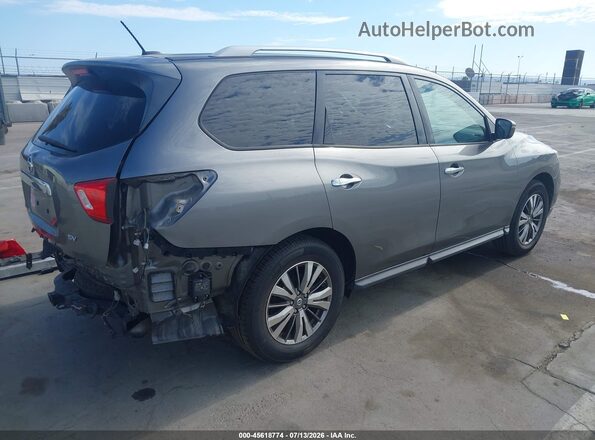 5N1DR2MN9JC654404 2018 NISSAN PATHFINDER Silver Tył prawy