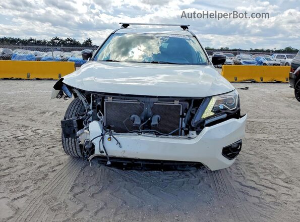 5N1DR2MN9JC669873 2018 NISSAN PATHFINDER White წინა ხედი