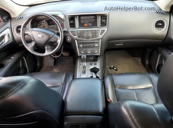 5N1DR2MN9JC669873 2018 NISSAN PATHFINDER White წინა პანელის ხედი