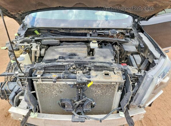 5N1DR2MN9KC580760 2019 NISSAN PATHFINDER Black ძრავის განყოფილების ხედი
