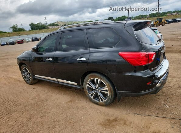 5N1DR2MN9KC580760 2019 NISSAN PATHFINDER Black უკანა მარცხენა