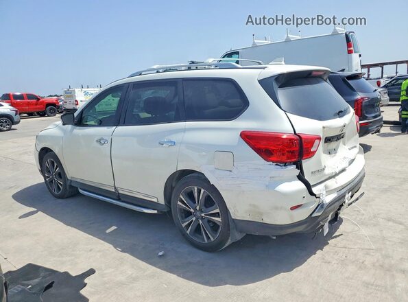 5N1DR2MN9KC587546 2019 NISSAN PATHFINDER White Հետևի ձախ