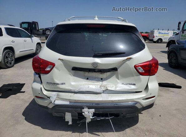 5N1DR2MN9KC587546 2019 NISSAN PATHFINDER White Հետևի տեսք