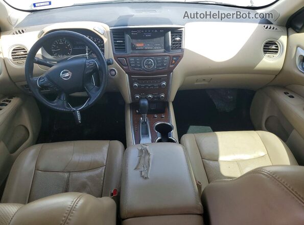 5N1DR2MN9KC587546 2019 NISSAN PATHFINDER White Առջևի վահանակի տեսք