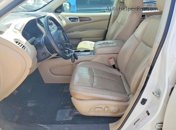 5N1DR2MN9KC587546 2019 NISSAN PATHFINDER White Սալոնի դիմացի տեսք