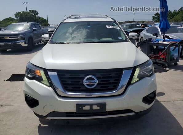 5N1DR2MN9KC587546 2019 NISSAN PATHFINDER White Դիմացի տեսք