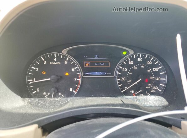 5N1DR2MN9KC587546 2019 NISSAN PATHFINDER White Սարքավորումների վահանակի տեսք