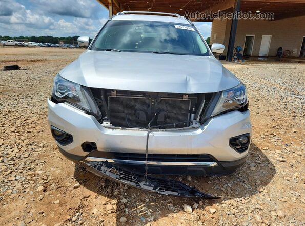 5N1DR2MN9KC604734 2019 NISSAN PATHFINDER Silver Widok z przodu