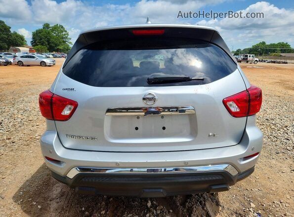5N1DR2MN9KC604734 2019 NISSAN PATHFINDER Silver Widok z tyłu