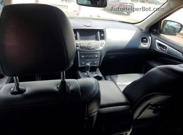 5N1DR2MN9KC641783 2019 NISSAN PATHFINDER Black წინა პანელის ხედი