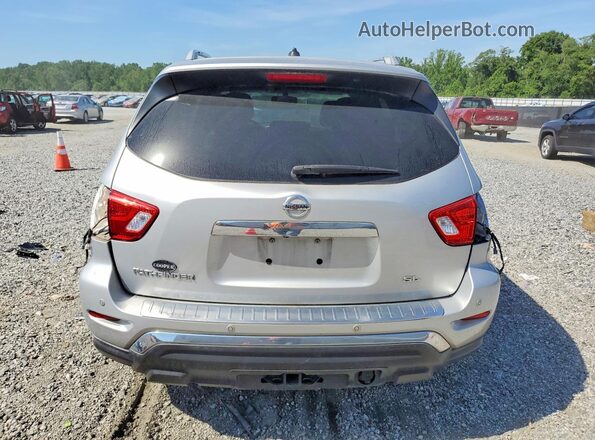 5N1DR2MNXHC604072 2017 NISSAN PATHFINDER Gray Widok z tyłu