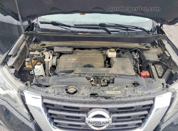 5N1DR2MNXHC623768 2017 NISSAN PATHFINDER Black Շարժիչի բաժամունքի տեսք