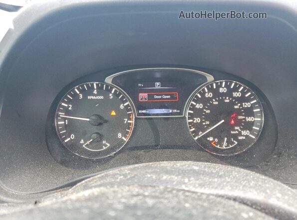 5N1DR2MNXHC623768 2017 NISSAN PATHFINDER Black Սարքավորումների վահանակի տեսք