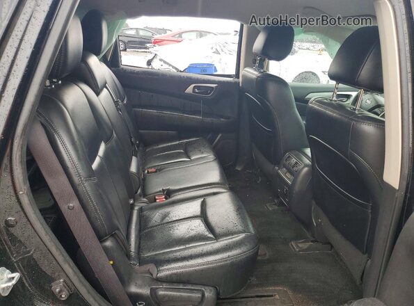 5N1DR2MNXHC623768 2017 NISSAN PATHFINDER Black Սալոնի հետևի տեսք