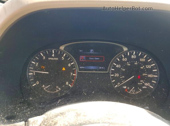 5N1DR2MNXHC623947 2017 NISSAN PATHFINDER White ხელსაწყოთა პანელის ხედი