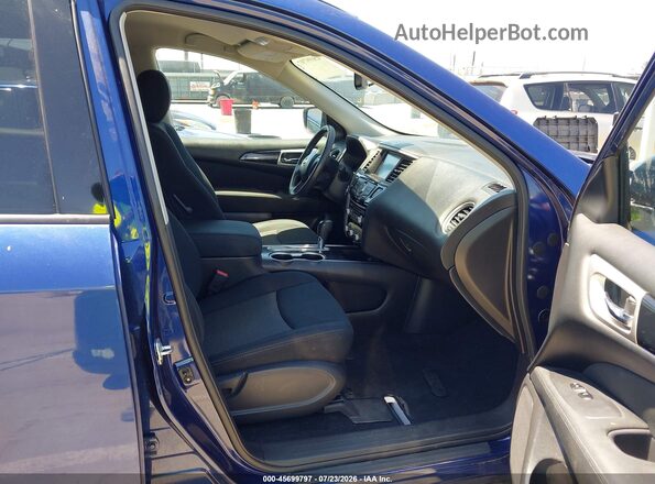5N1DR2MNXHC656382 2017 NISSAN PATHFINDER Blue Vista interior delantera