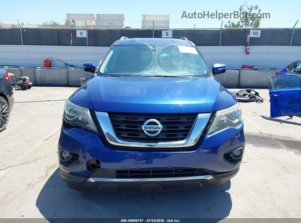 5N1DR2MNXHC656382 2017 NISSAN PATHFINDER Blue Vista del cuadro de instrumentos