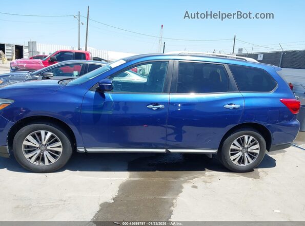 5N1DR2MNXHC656382 2017 NISSAN PATHFINDER Blue Vista interior de 360 grados