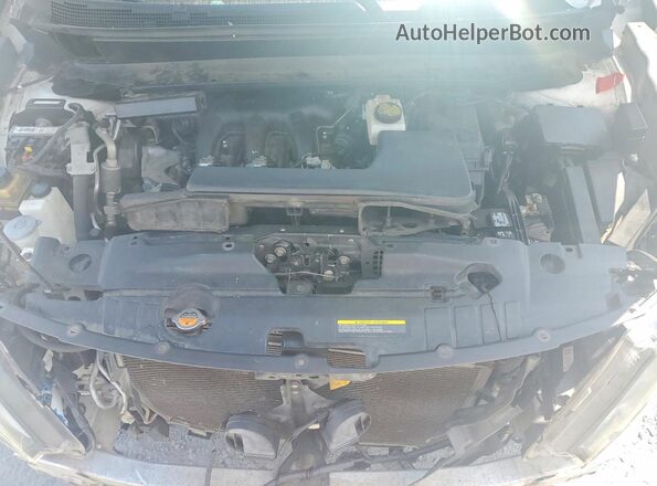 5N1DR2MNXHC675210 2017 NISSAN PATHFINDER White Engine compartment view