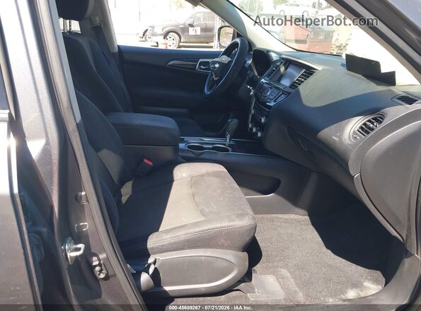 5N1DR2MNXHC904551 2017 NISSAN PATHFINDER Gray Widok wnętrza z przodu