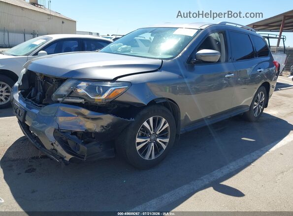 5N1DR2MNXHC904551 2017 NISSAN PATHFINDER Gray Przód lewy