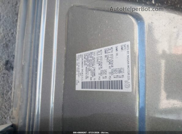 5N1DR2MNXHC904551 2017 NISSAN PATHFINDER Gray Widok komory silnika