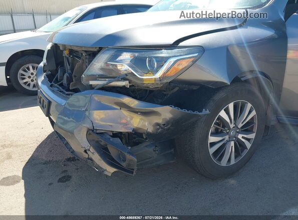 5N1DR2MNXHC904551 2017 NISSAN PATHFINDER Gray Widok z przodu