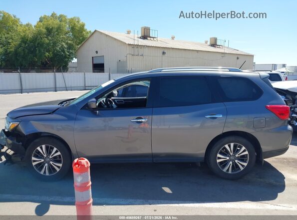 5N1DR2MNXHC904551 2017 NISSAN PATHFINDER Gray Widok wnętrza 360 stopni