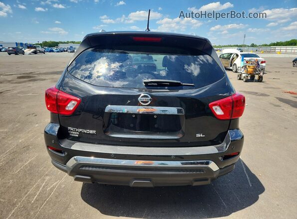5N1DR2MNXJC609486 2018 NISSAN PATHFINDER Black Вид ззаду