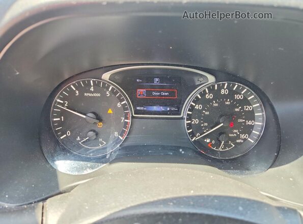 5N1DR2MNXJC609486 2018 NISSAN PATHFINDER Black Вид щитка приладів