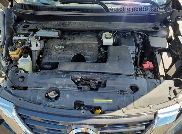 5N1DR2MNXJC609486 2018 NISSAN PATHFINDER Black Вид підкапотного простору