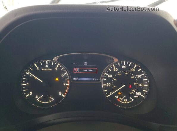5N1DR2MNXJC630340 2018 NISSAN PATHFINDER Blue Widok zestawu wskaźników