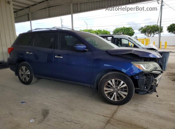 5N1DR2MNXJC630340 2018 NISSAN PATHFINDER Blue Przód prawy