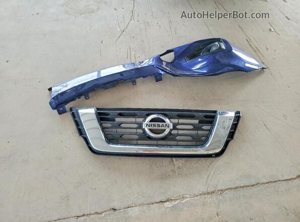 5N1DR2MNXJC630340 2018 NISSAN PATHFINDER Blue Widok naklejki z numerem VIN