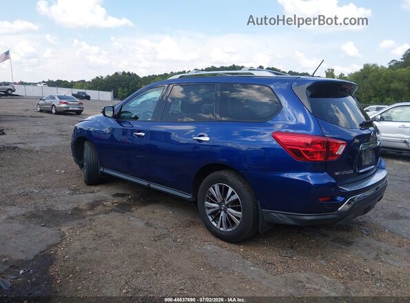 5N1DR2MNXJC666934 2018 NISSAN PATHFINDER Blue Հետևի ձախ