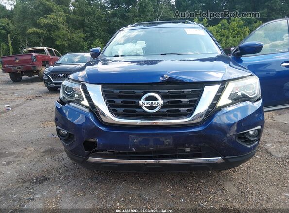 5N1DR2MNXJC666934 2018 NISSAN PATHFINDER Blue Դիմացի տեսք