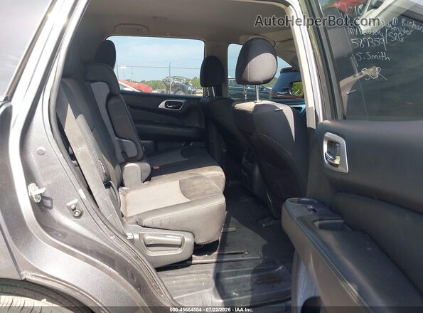 5N1DR2MNXKC587359 2019 NISSAN PATHFINDER Серебряный Вид наклейки с VIN-кодом