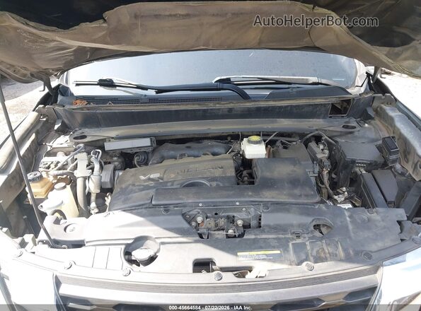 5N1DR2MNXKC587359 2019 NISSAN PATHFINDER Серебряный Вид сзади