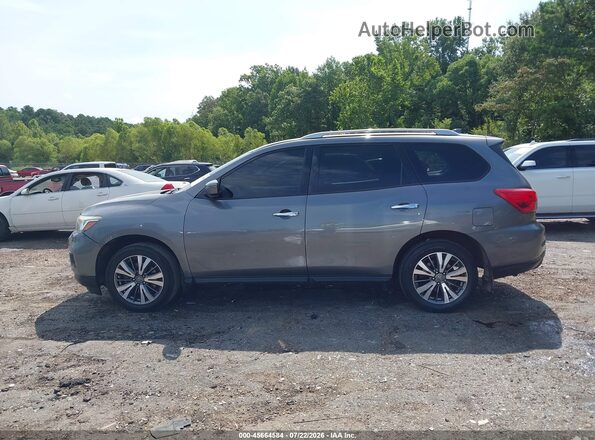 5N1DR2MNXKC587359 2019 NISSAN PATHFINDER Серебряный Вид задней части салона