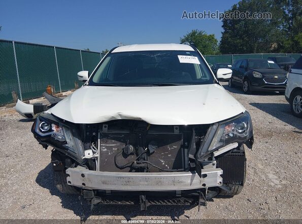 5N1DR2MNXKC627665 2019 NISSAN PATHFINDER White Rear interior view