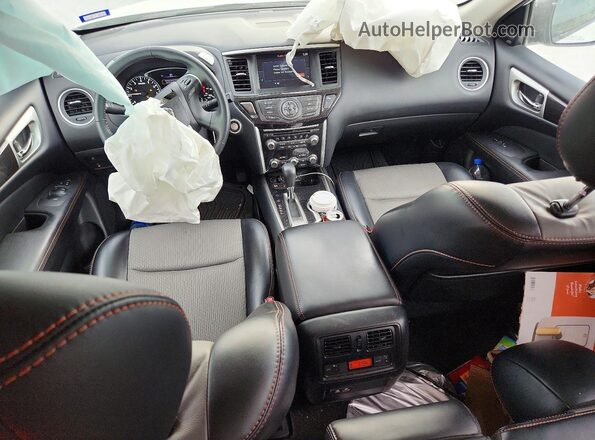 5N1DR2MNXKC650069 2019 NISSAN PATHFINDER White Widok deski rozdzielczej